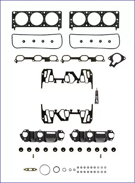 Jeu de Joints pour Culasse Pour PONTIAC Grand Am / Montana 2000 - 2003 3.4L