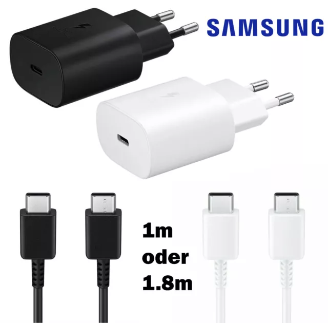 25W Original Samsung USB C Schnellladekabel Ladegerät Z Flip5 Z Flip4 Z Flip 3