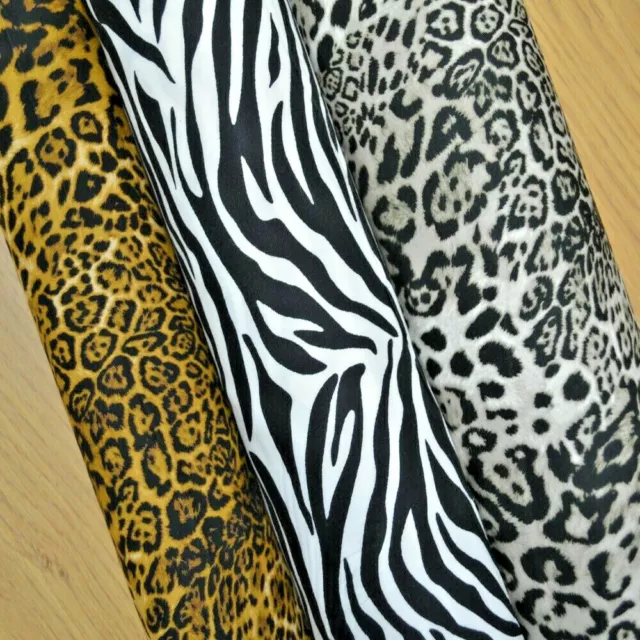 Designer ROSE & HUBBLE 100% COTTON Animal Skin LEOPARD PRINT FABRIC MATERIAL