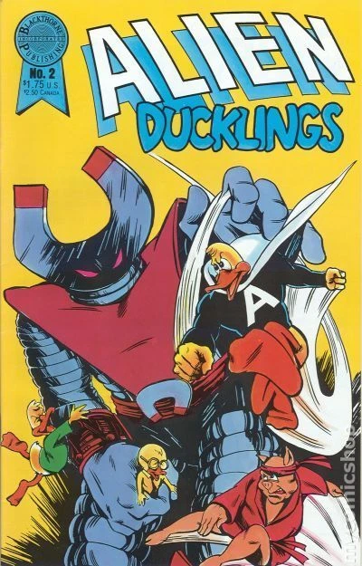 Alien Ducklings #2 FN 1986 Stock Image