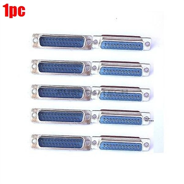 Solder Cup D-Sub DB25 Connector with Plastic Hood Housing (Male