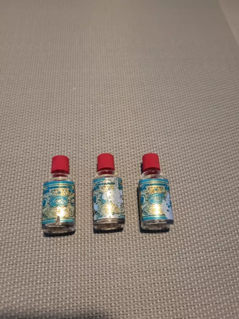 Miniature Echantillon Eau De Cologne N° 4711 Vintage (Lot De 3) Vintage