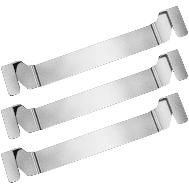 3pcs Edelstahlgrill Spatelhalter Griddle Tool Halten Rack Griddle Accessoires