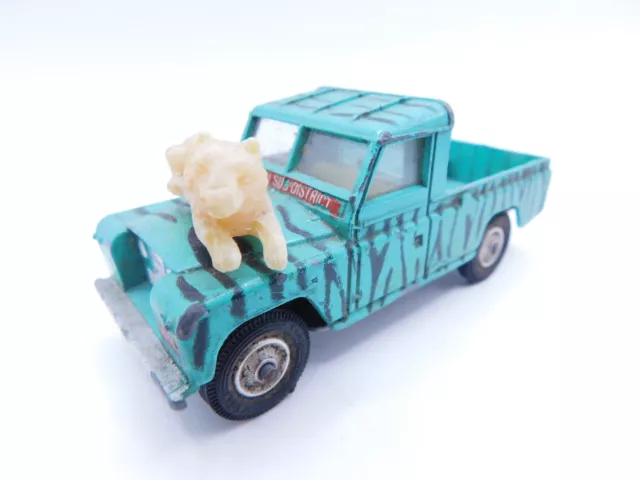 Corgi Toys Gs 7  * Land Rover 109 Wb * Daktari  * 1968  * 1:43