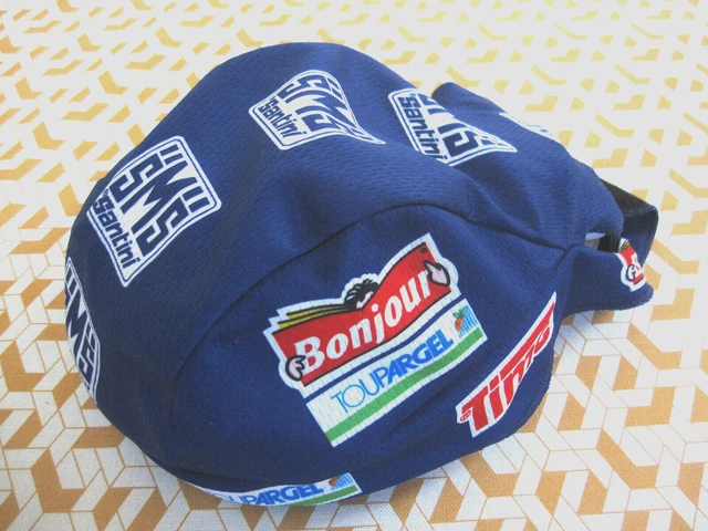 Apis Casquette Cyclisme d'Équipe - Style Rétro - MERCIER