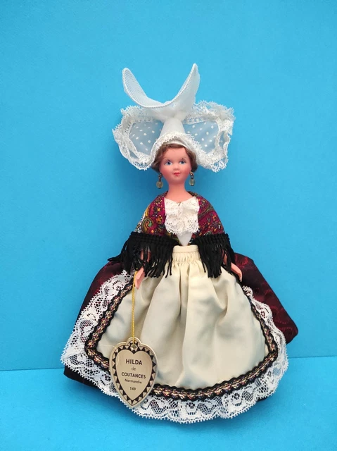 Poupée Ancienne Atelier LE MINOR PONT AVEN, 40 Cm, Avec Boîte D'origine