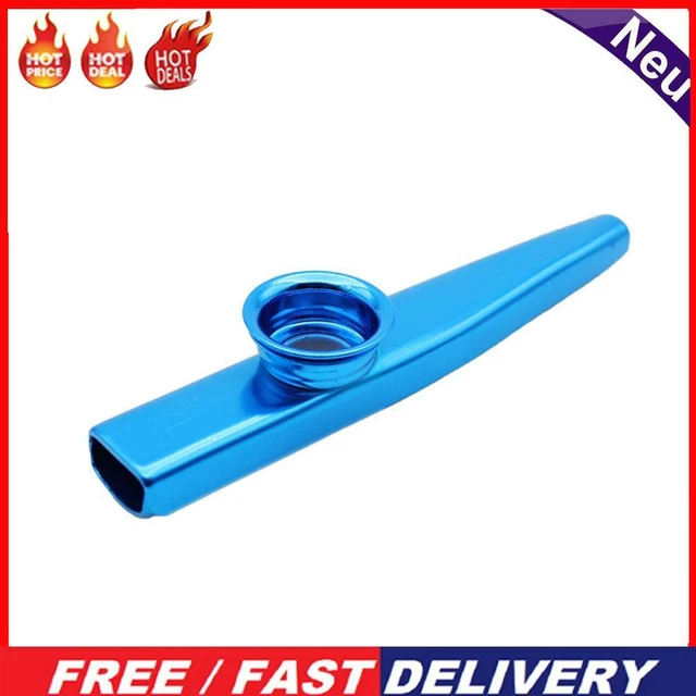 METAL KAZOOS MUSICAL Woodwind Instrument Mouth Flutes for Beginner