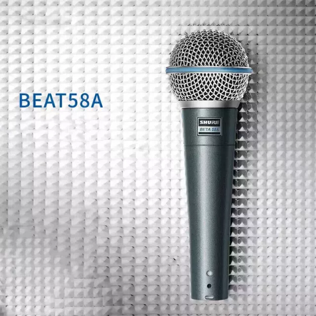 Shure BETA58A Supercardioid Dynamic Wired Microphone