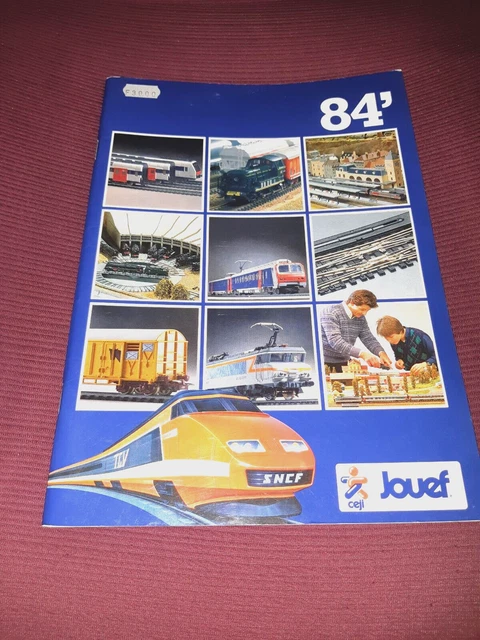CATALOGUE JOUEF-1970/1980-plans et décors réseaux train ho