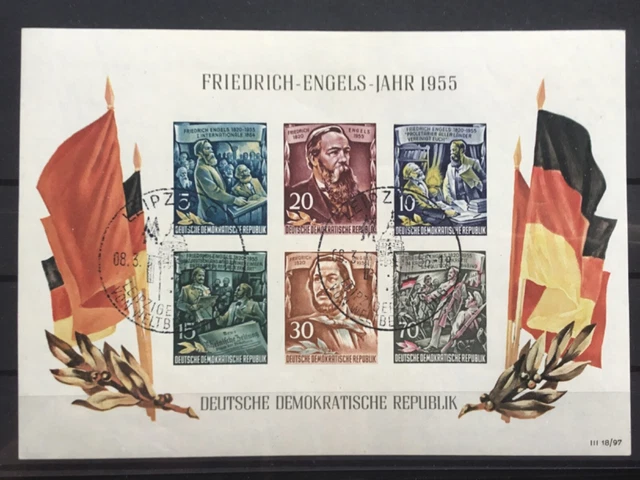 DDR  Mi.Nr. Block 13 mit seltenen Sonderstempel Leipzig geprüft Mayer VPP