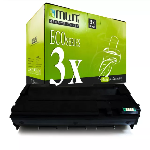 3x Éco Cartouche XXL pour Ricoh SP-213-SNw Aficio SP-203-s SP-212-SFw SP-201-n