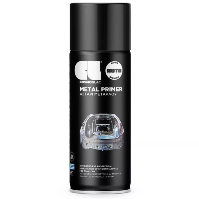 Pintura en aerosol imprimación de metal automotriz Cosmoslac - recubrimiento protector de automóvil lata 400 ml