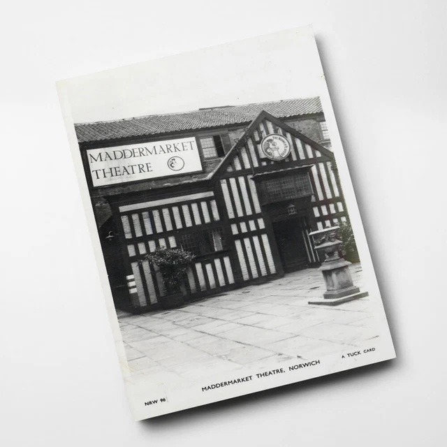 A4 DRUCK - Vintage Norfolk - Maddermarket Theater, Norwich