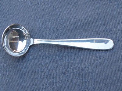 Christofle Dax 1 Mestolo A Zucchero Metallo Argento Ottimo Stato 14.5cm 
