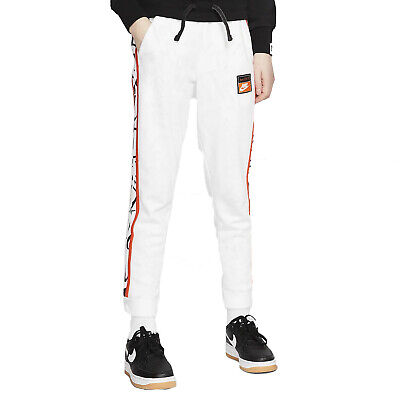 Nike Sportswear Jdi Pantalone Bianco in Cotone Da Bambino CJ7839-100 97710