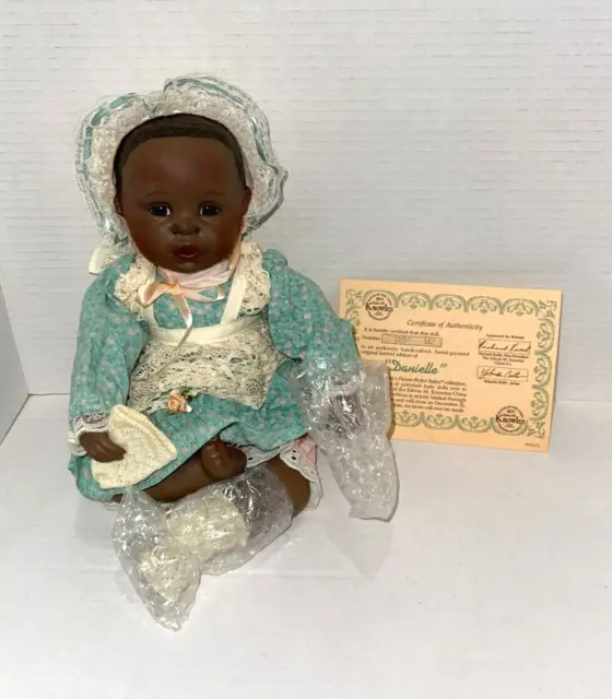 Danielle Porcelain African American Picture Perfect Babies Collection 1991