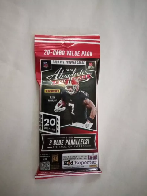 2023 Panini Absolute Fat Pack 20 Card Pack Factory Sealed