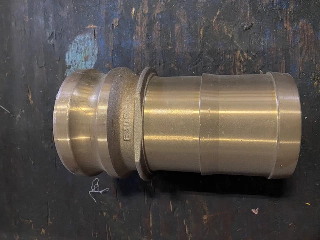 brass camlock E 3in