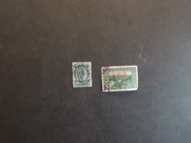 Briefmarken „2x Österreich teilw. Falz wie abgebildet (53)“