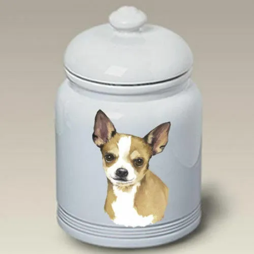 Chihuahua Ceramic Treat Jar BVV 23046