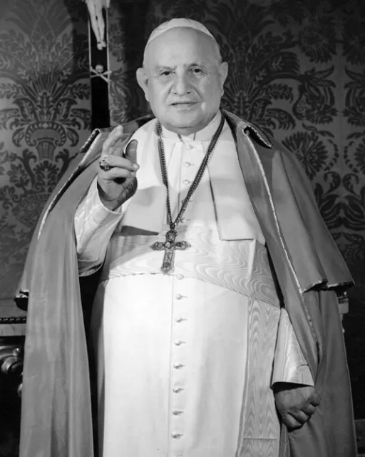 Roman Catholic POPE ST JOHN XXIII Glossy 8x10 Photo Church Print Priest Poster