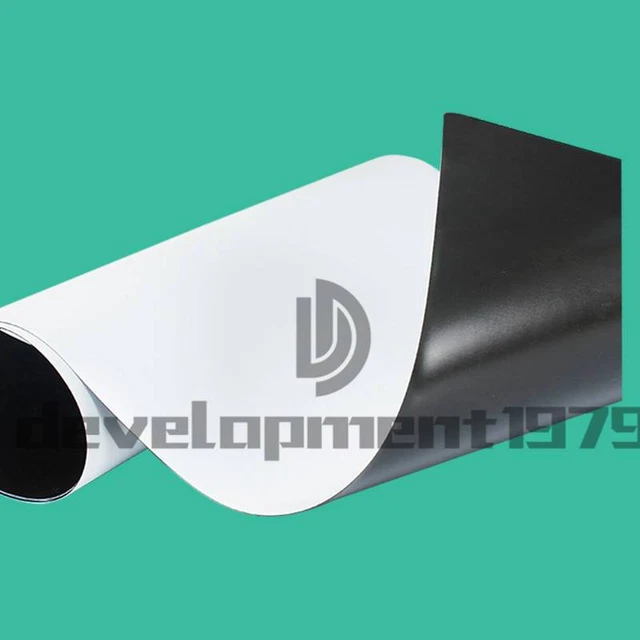Foglio di gomma silicone 30,5 cm x 30,5 cm nero autoadesivo piastra ad alta temperatura nuovo