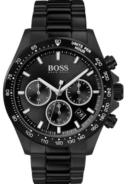 Hugo Boss Herren Hero Sport Lux Uhr Hb1513754 Schwarz – Garantie – Uvp...