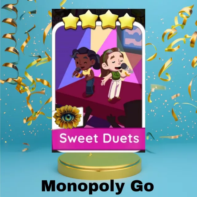 Sweet Duets Go 4 Star Rare Sticker (INSTANT)