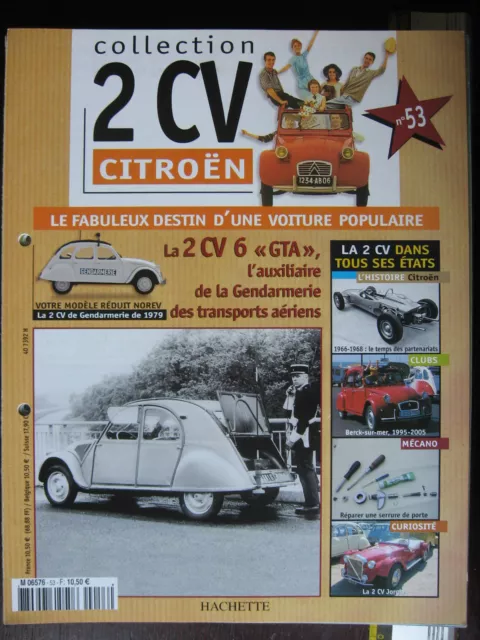 Fascicule 53 Citroen 2Cv De Gendarmerie De 1979