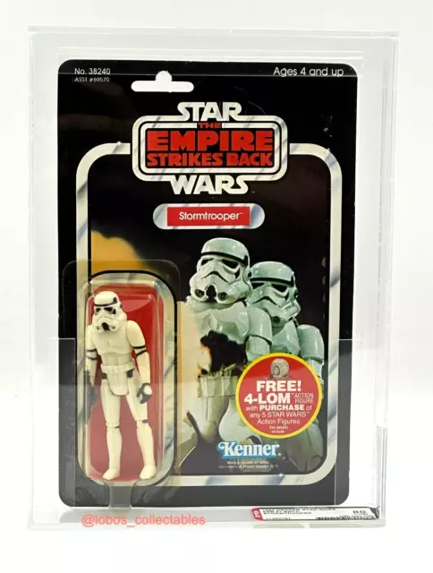 Star Wars Stormtrooper Esb Afa Graded 47 Back 1982 Kenner