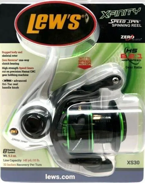 NEW LEW'S XFINITY Speed Spin/Model Xfg30/Spinning Reel/Fishing