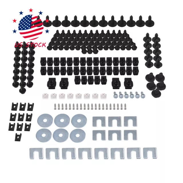 Front End Sheet Metal Hardware 216pc Kit For Camaro Chevelle Nova Impala GMC