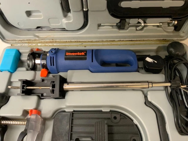 INVENTEK SPIRAL SAW Kit with Case and Instructions Woodworking ...