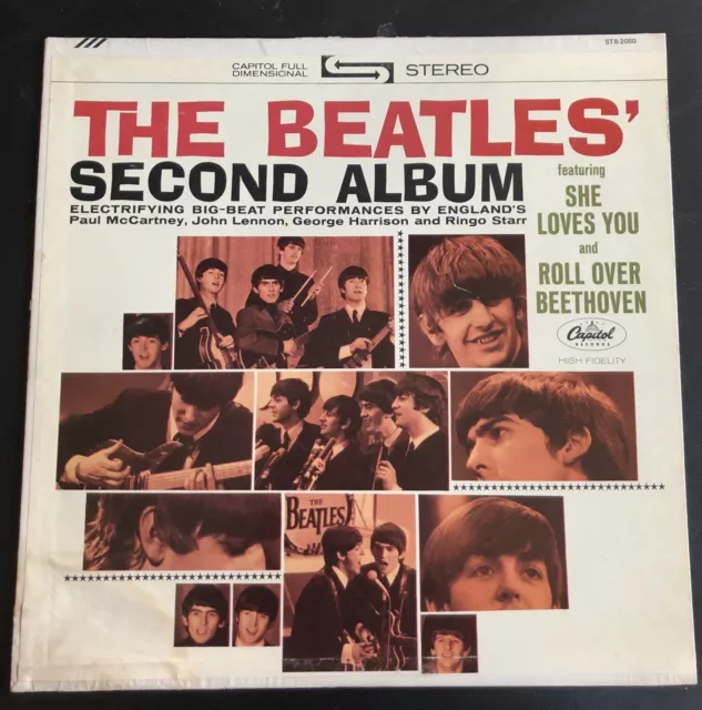 (Capitol Record Club) /// ~ The Beatles' Second Album- Stereo ~ St8-2080 ~ Vg+