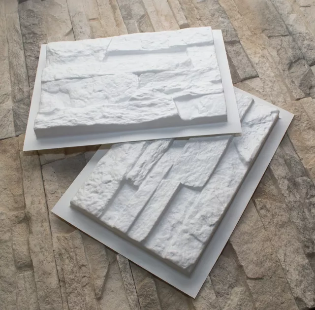 8 pcs. casting molds *NEPAL* for concrete veneer wall stone stackstone tiles ^ 2