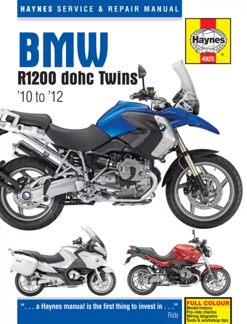 BMW R1200 dohc (10 - 12) Haynes Repair Manual (Paperback)