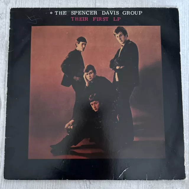 LP The Spencer Davis Group–Their First LP  Island Records – 201 658-241 EX/Good+