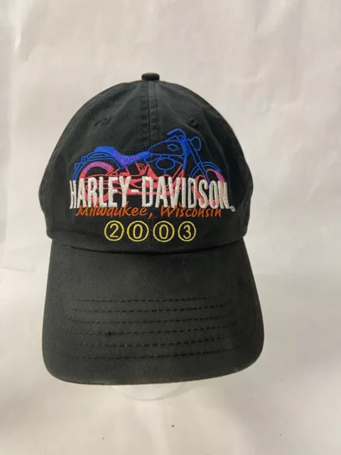 2003 Harley Davidson Milwaukee 100th Anniversary Adjustable Hat Cap