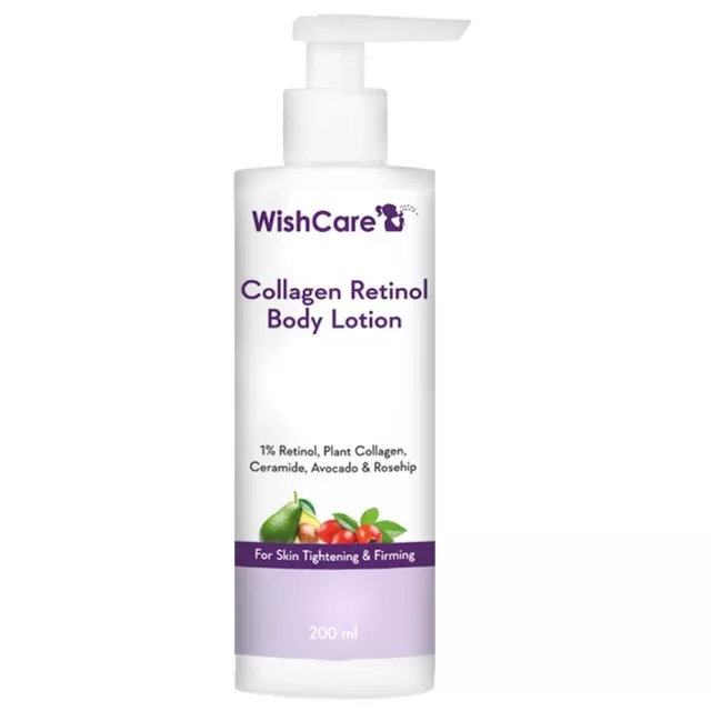 Wish Care Collagen Retinol Body Lotion For Skin Tightening & Firming 200 Ml,