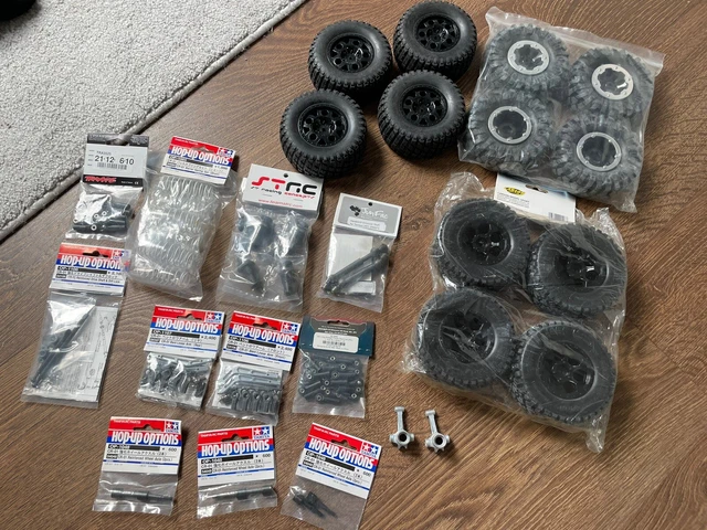 TAMIYA CR01 TUNING Teile Rock Socker - Unimog - Landcruiser 1/10 Alu ...