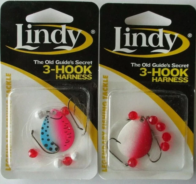 Lindy Old Guide's Secret 3-Hook Harness - Hammered Brass : Buy Online At Best Price In KSA - Souq Is Now