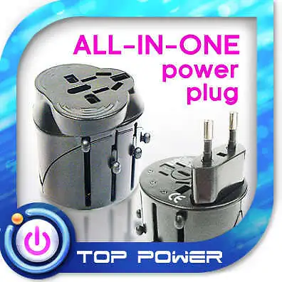 ALL IN ONE Universal converter wall plug  Power Outlet