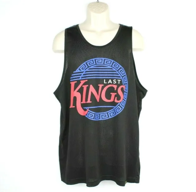 Last Kings Mesh Jersey Basketball Tank Top Shirt Size XL