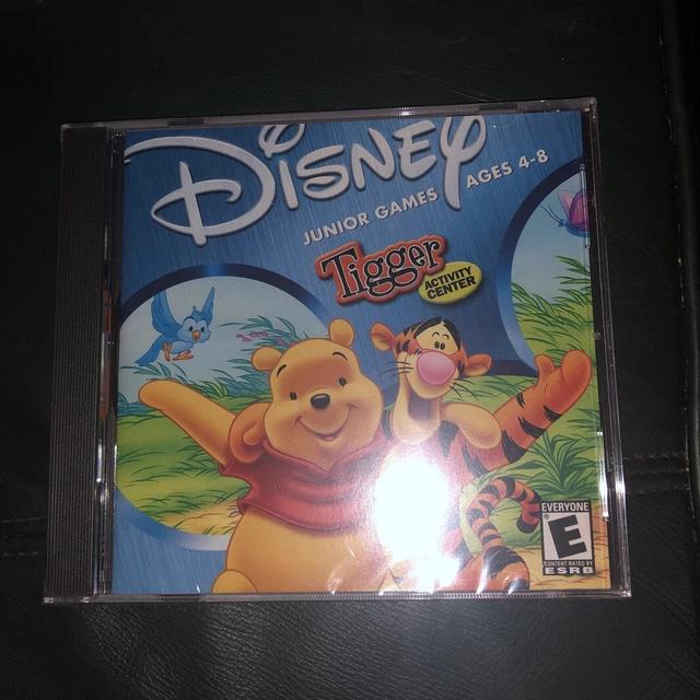 DISNEY TIGGER ACTIVITY Center Junior Games Ages 48 (PC Game CDROM