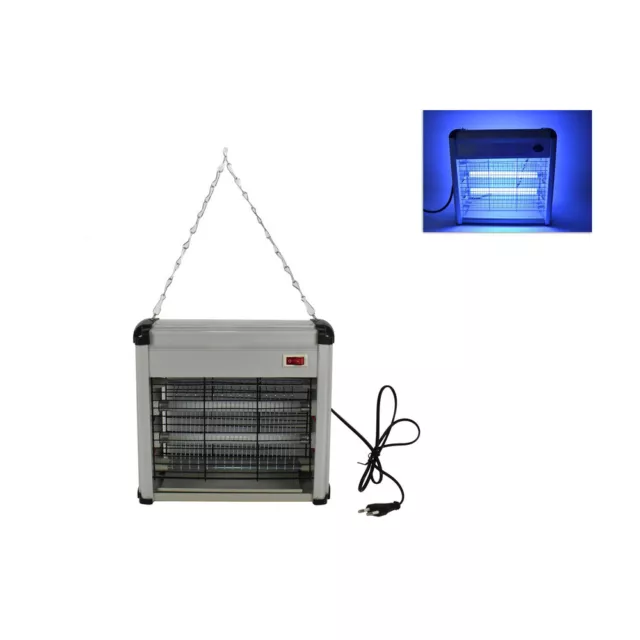 Lámpara Insecticida Mosquitero Eléctrico Para los Mosquitos 2 Tubos X 6W (12W)