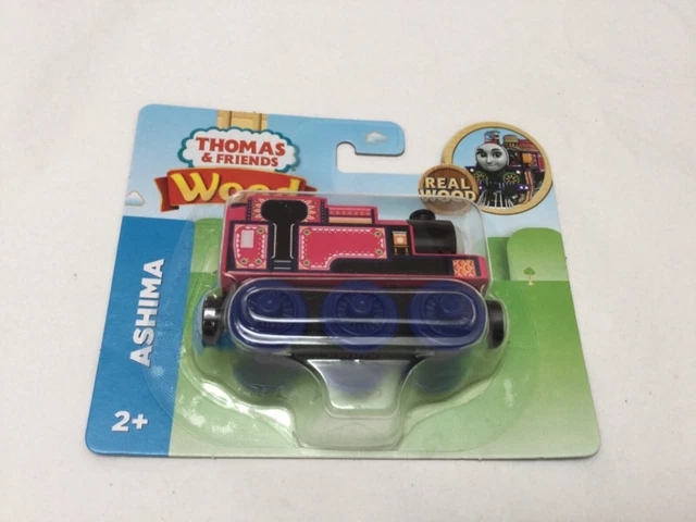 Custom Ashima THOMAS THE TANK engine & Friends WOOD ASHIMA TRAIN NEW IN BOX COMBI ...