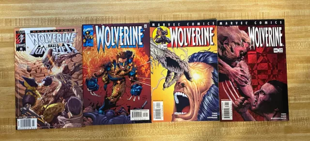 WOLVERIN/PUNISHER REVELATION #3 & wolverine #159, 165, 166