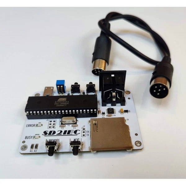 SD2IEC FOR COMMODORE In Case Serial Cable SD Card (32GB) £48.38 - UK - Foto 3
