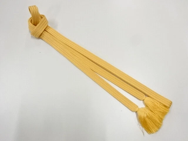 6141671: Japanese Kimono / Vintage Hand-Tied Obijime Cord