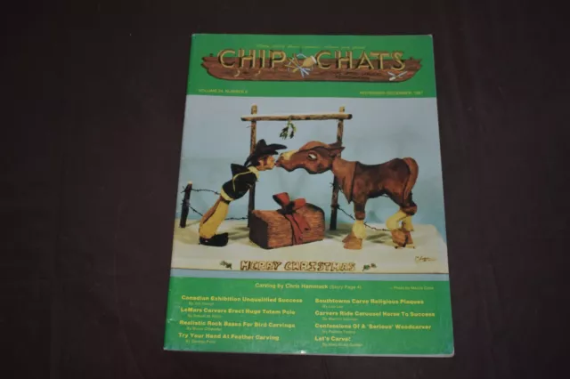 Chip Chats Magazin ~ National Holz Tranchier Association ~ Menge Von 4 ~ 2